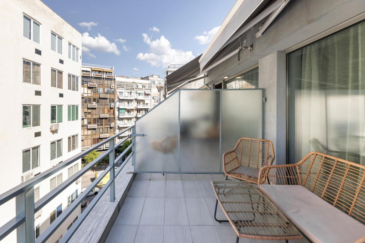 Central Sky Apartments Saloniki Zewnętrze zdjęcie